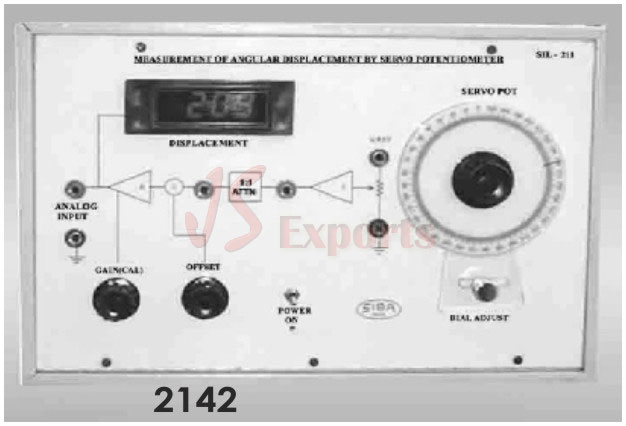Measurement of Angular Displacement by Servo Potentiometer